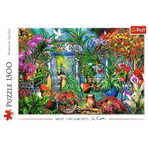 PUZZLE 1500 PIECES SECRET GARDEN TREFL 26188 TR