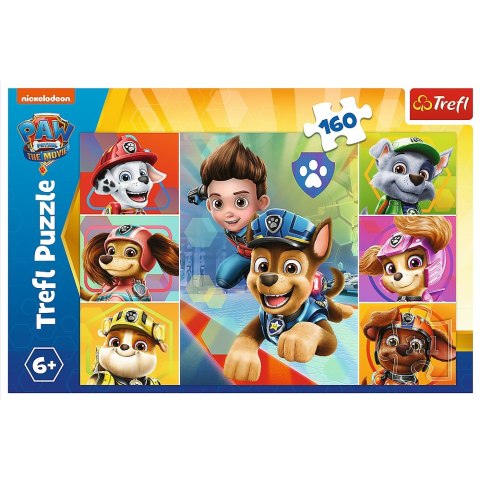 PUZZLE 160 PIECES PAW PATROL MEETING TREFL 15410