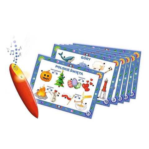 POLAND EDUCATIONAL GAME WITH THE MAGIC TREFL PENCIL 02114