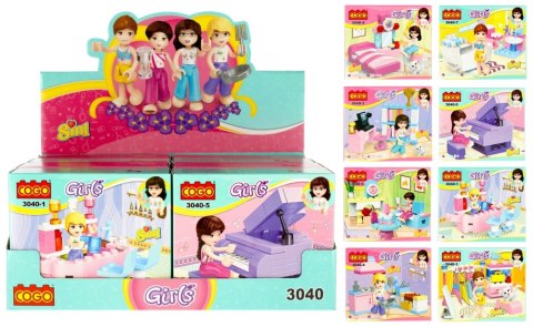 CONSTRUCTION BLOCKS MIX FOR GIRLS 3040 MEGA CREATIVE 481449