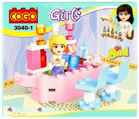 CONSTRUCTION BLOCKS MIX FOR GIRLS 3040 MEGA CREATIVE 481449