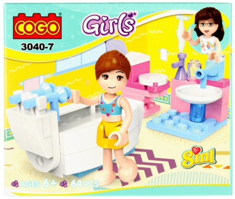 CONSTRUCTION BLOCKS MIX FOR GIRLS 3040 MEGA CREATIVE 481449