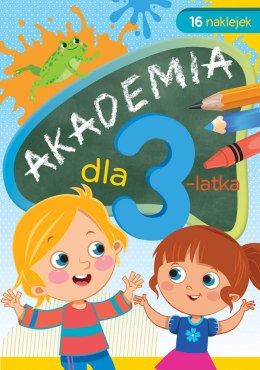 ED BOOKLET. A4 ACADEMY FOR 3-YEAR-OLD STICKERS DARK 070965