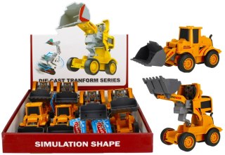 METAL CONSTRUCTION MACHINE 15 CM BULLDOOR MEGA CREATIVE 482700