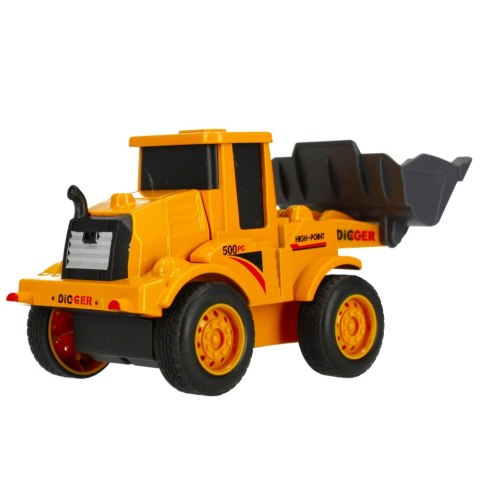 METAL CONSTRUCTION MACHINE 15 CM BULLDOOR MEGA CREATIVE 482700