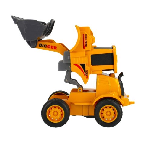 METAL CONSTRUCTION MACHINE 15 CM BULLDOOR MEGA CREATIVE 482700