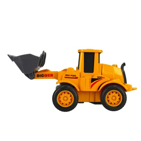 METAL CONSTRUCTION MACHINE 15 CM BULLDOOR MEGA CREATIVE 482700