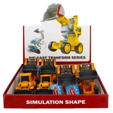 METAL CONSTRUCTION MACHINE 15 CM BULLDOOR MEGA CREATIVE 482700