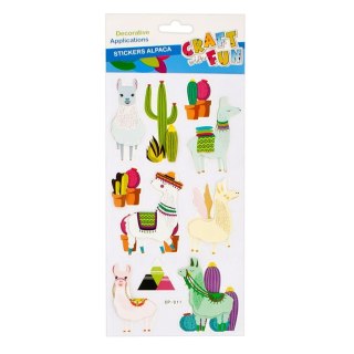 3D Llama/Alpaca CRAFT WITH FUN STICKERS 439348