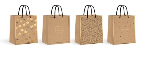 BAG OZD 180X230 KRAFT GOLD INT FOL A 12