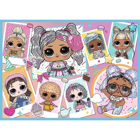 PUZZLE 4IN1 LOL MEET TREFL DOLL 34613