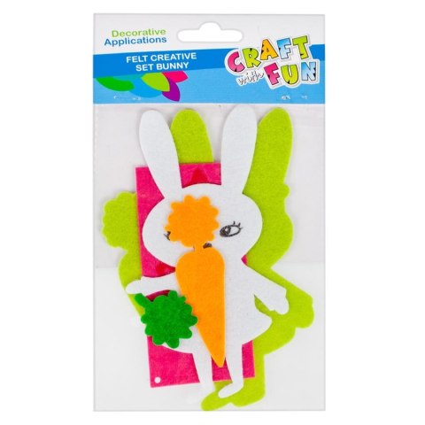 CREATIVE KIT EASTER FELT BUNNY CRAFT WITH FUN 445991