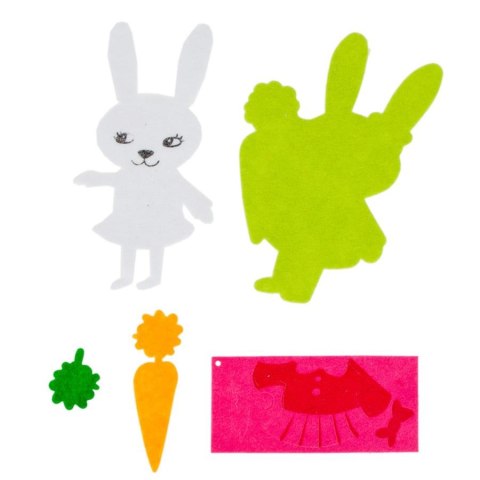 CREATIVE KIT EASTER FELT BUNNY CRAFT WITH FUN 445991