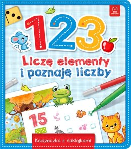 1, 2, 3 I COUNT ELEMENTS AND KNOW NUMBERS. STICKER BOOK