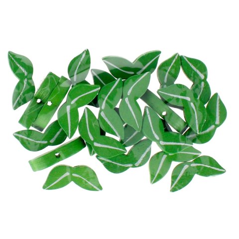 WOODEN LEAVES FOR THREADING CRAFT WITH FUN 339052