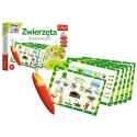 EDUCATIONAL GAME ANIMALS WITH MAGNETIC PENCIL TREFL 02111