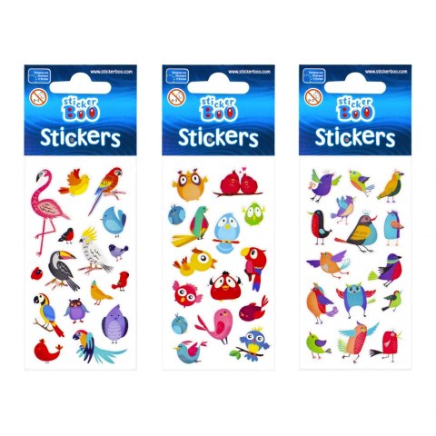 STICKERS 7X18 CM BIRDS 1 STICKER BOO 483495