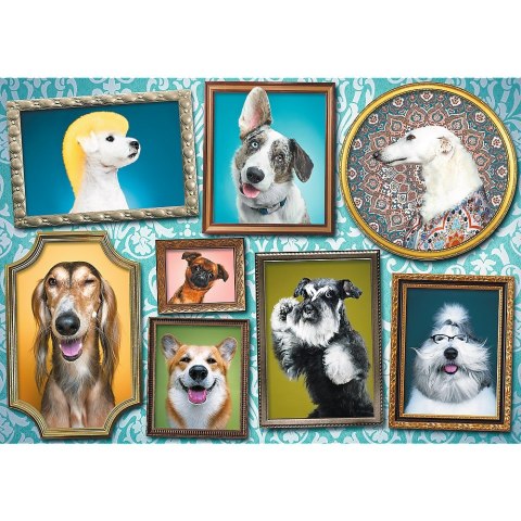 PUZZLE 1000 ELEMENTS DOG GALLERY TREFL 10686 TR