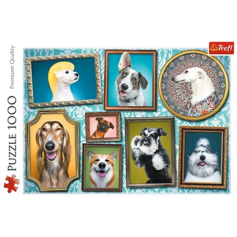 PUZZLE 1000 ELEMENTS DOG GALLERY TREFL 10686 TR