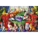 PUZZLE 1500 PIECES KITTENS ON THE SOFA TREFL 26198 TR