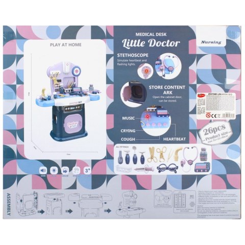 MEGA CREATIVE MEDICAL SET WITH ACCESSORIES 478651