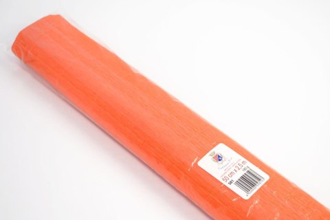 Crinkled paper 50X250 CM 180 G ORANGE PHOENIX 581