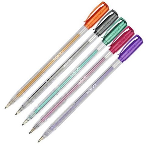 GEL PEN 5 COLORS METALLIC GZ-031 RYSTOR 426-522