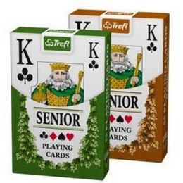 PLAYING CARDS 55 CLASSIC SENIOR TREFL K14917