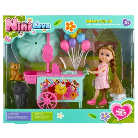 15 CM DOLL WITH ACCESSORIES ICE CREAM PARTY MEGA CREATIVE 481513