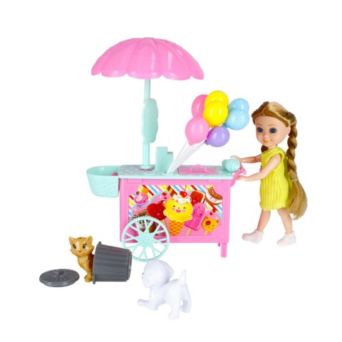 15 CM DOLL WITH ACCESSORIES ICE CREAM PARTY MEGA CREATIVE 481513