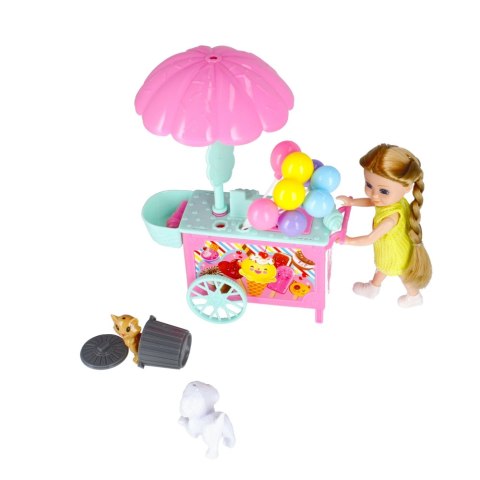 15 CM DOLL WITH ACCESSORIES ICE CREAM PARTY MEGA CREATIVE 481513