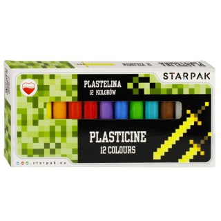 PLASTICIN 12 COLORS PIXEL GAME STARPAK 472913
