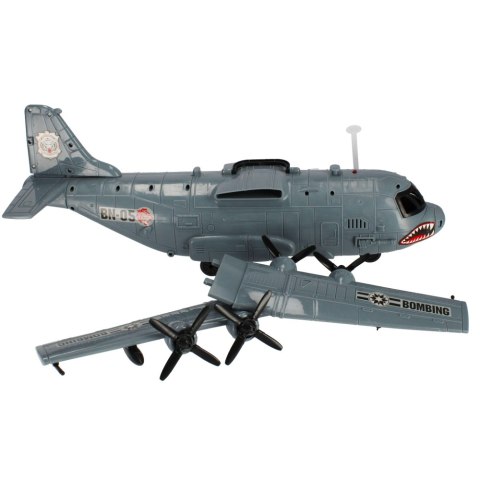 MEGA CREATIVE 479945 MILITARY FUNCTIONAL PLANE