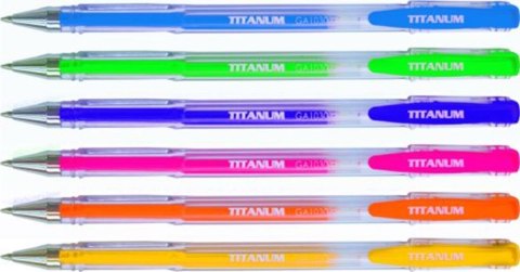 PEN GEL 6KOL NEON GA1030 CASE