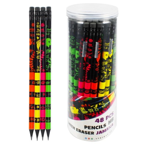 GUM HB PENCIL JAMAICA STK TUB A 48 288/1440