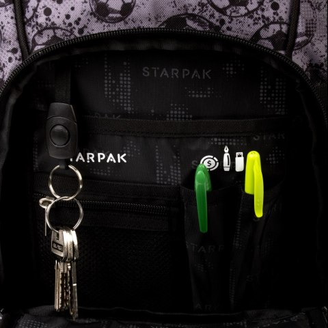 BACKPACK FOOTBALL GRAY STARPAK 469278