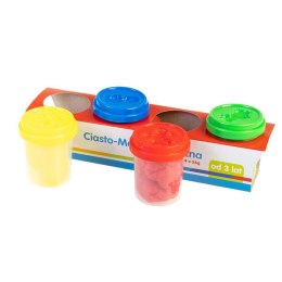 PLASTIC COMPOUND 4 COLORS 56 G SMILI PLAY 83347 AN