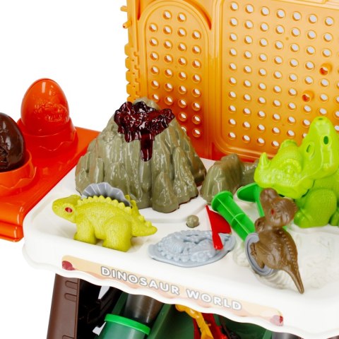 PLASTIC MASS WITH ACCESSORIES DINO TABLE MEGA CREATIVE 499246