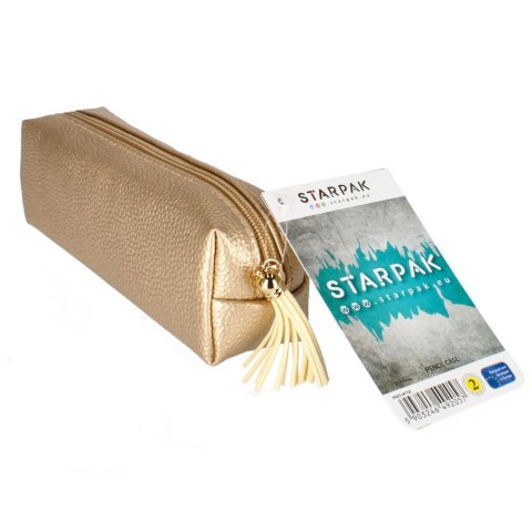 PENCIL CASE FRINGE GOLD STARPAK 447192