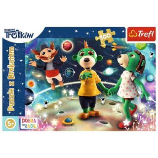 PUZZLE 100 ELEMENTS TREFLIKA AMONG THE STARS TREFL 14824