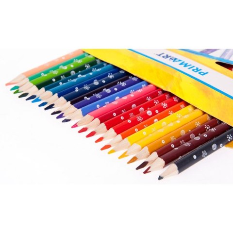 PENCILS 24 COLORS TRIANGULAR PRIMA ART 359813