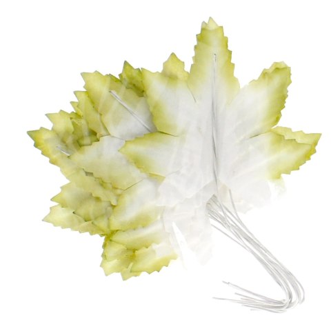 DECORATIVE WIRE LEAF GREEN J. 4CM CRAFT WITH FUN 463881