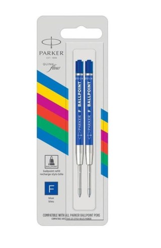 PARKER PEN REFILL 0.5 BLUE BLISTER OF 2 2166542