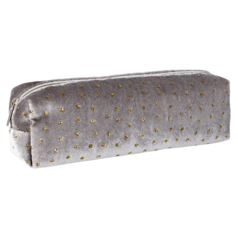 PENCIL CASE SQUARE TUBE GRAY CRISTAL STARPAK 490730