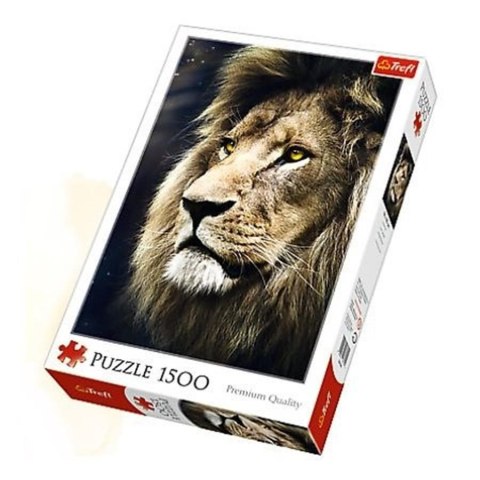 PUZZLE 1500 PIECES LION PORTRAIT PUD TREFL 26139 TR