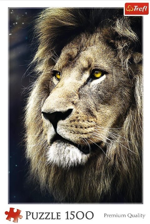 PUZZLE 1500 PIECES LION PORTRAIT PUD TREFL 26139 TR