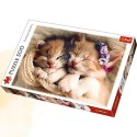 PUZZLE 500 PIECES SLEEPING CATTENS TREFL 37271