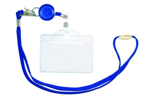 LANYARD FOR KEYS MATERIAL WITH IDENT SKY FOL