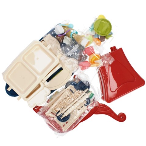 SUPERMARKET TROLLEY WITH ACCESSORIES MEGA CREATIVE 482744