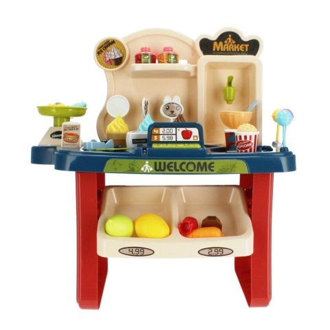 SUPERMARKET TROLLEY WITH ACCESSORIES MEGA CREATIVE 482744